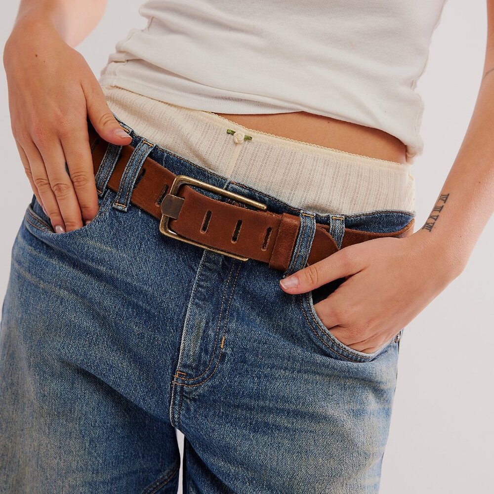 We The Free Jona Belt in Mocha Size S/M